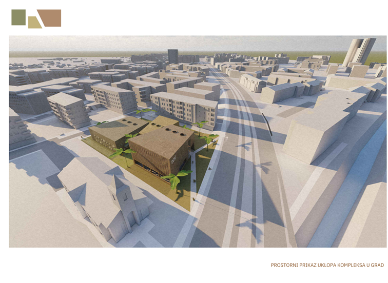 Odabrano idejno rješenje na arhitektonskom natječaju za dom zdravlja, društveni dom i knjižnicu na Vrbanima